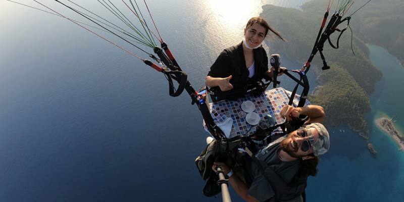 Uživali u "turskoj kavi i lokumu" dok ste paragliding!