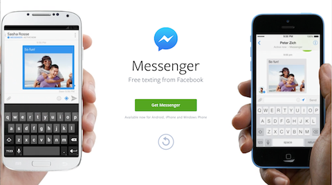 aplikacija za facebook messenger