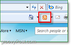 kako se pretplatiti na Internet Explorer rss ažuriranja iz sustava Windows uživo