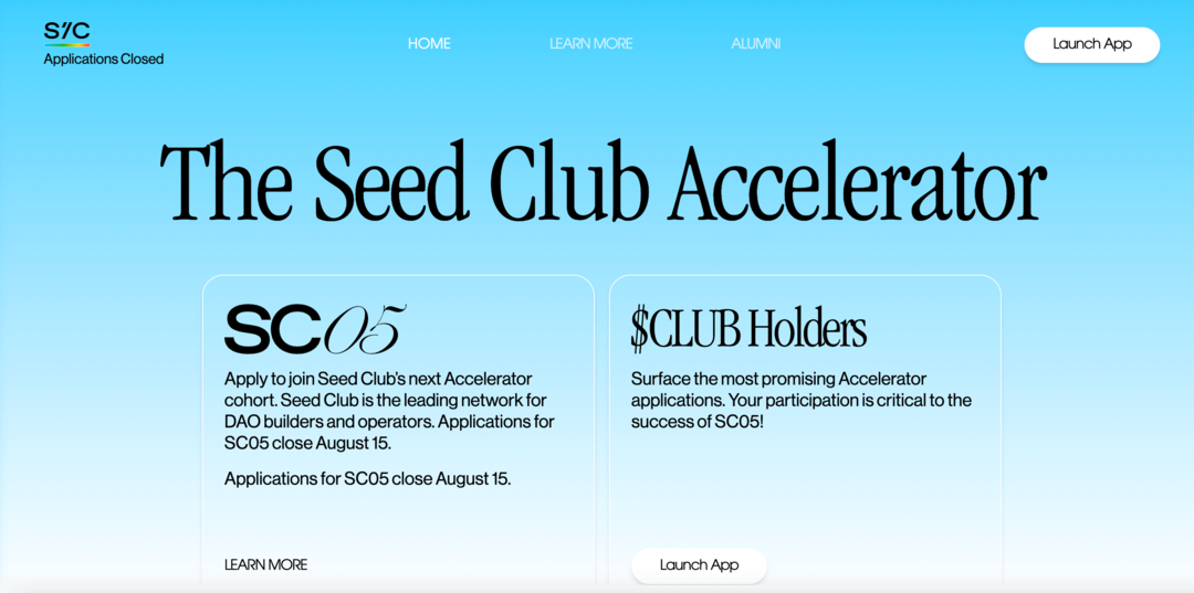 seed-club-dao-accelerator-program-landing-page