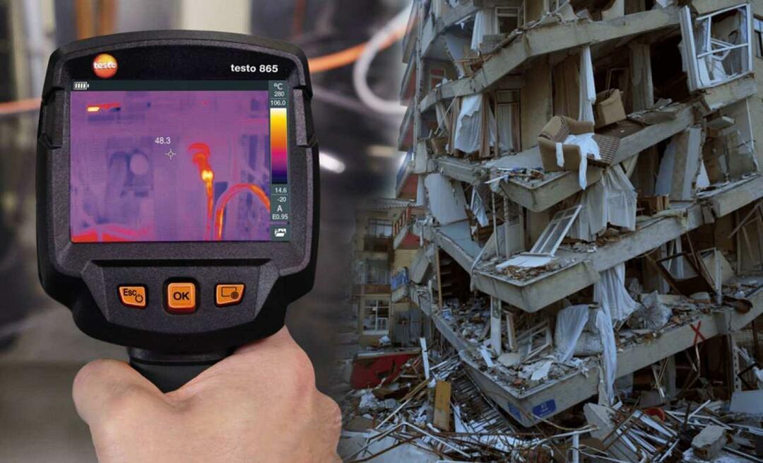 Što je termalna kamera i čemu služi? Kako termalna kamera radi u potresu?