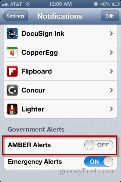 Kako isključiti AMBER upozorenja na iPhoneu