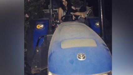 Asena Atalay je sišla s Lamborghinija, sjela na traktor