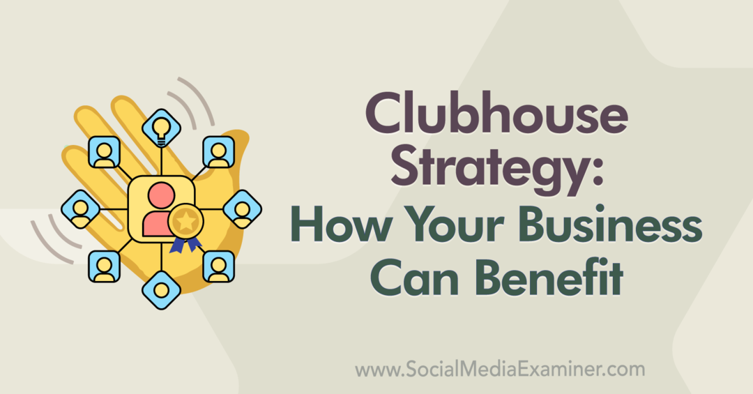 Strategija klupskog kluba: Kako vaše poslovanje može imati koristi, uključujući uvide TerDawn DeBoe-a u marketinški podcast Social Media.