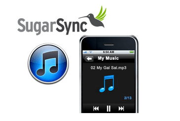 SugarSync + iTunes i iPhone