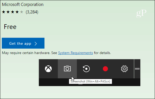 Kako napraviti snimak zaslona u sustavu Windows 10 s Xbox Game DVR-om
