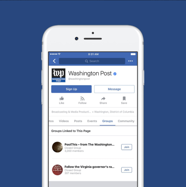 Facebook je objavio da su Grupe za stranice sada dostupne širom svijeta.