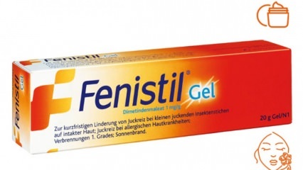 Što je Fenistil gel? Što radi Fenistil gel? Kako se Fenistil gel nanosi na lice?