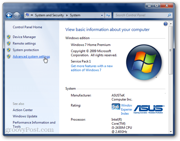 Promjena PATH u sustavu Windows 7
