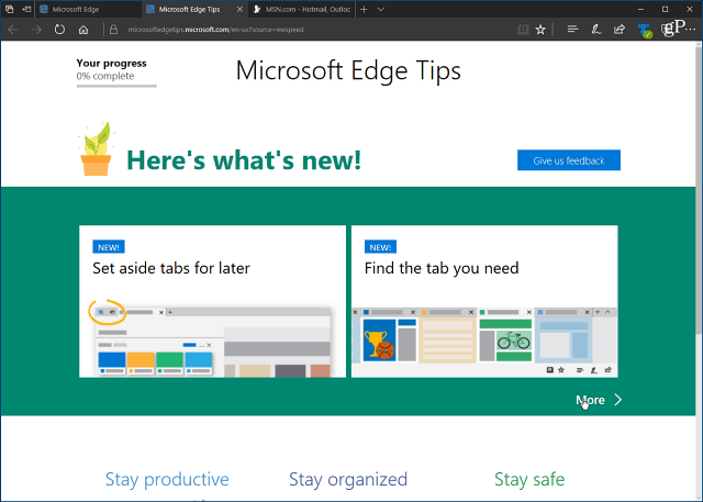 Onemogućite neugodnu Microsoftovu stranicu dobrodošlice "Prvo pokretanje" u Windowsima 10