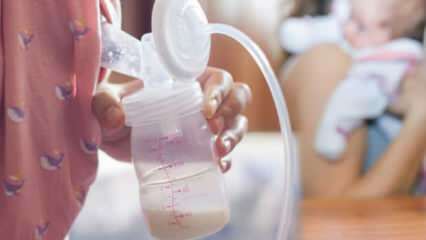 Kako izraziti i pohraniti bezbolno majčino mlijeko? Metoda mužnje ručnih i električnih pumpi