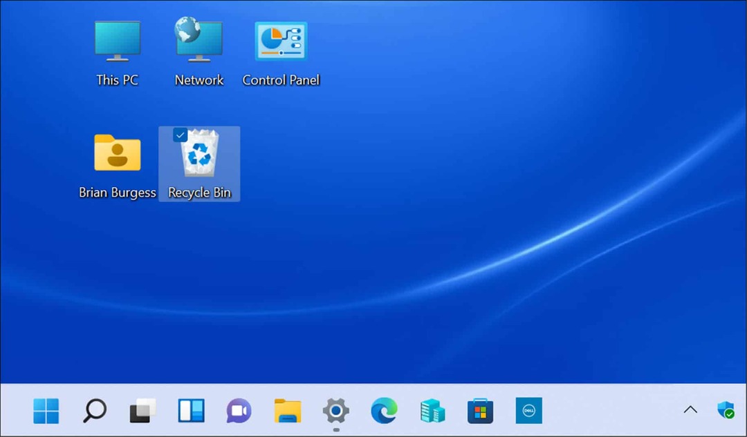 naslijeđene ikone na radnoj površini Windows 11