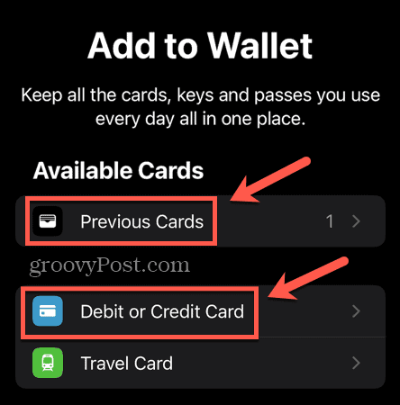 apple pay dodaj prethodnu karticu ili novu debitnu ili kreditnu karticu