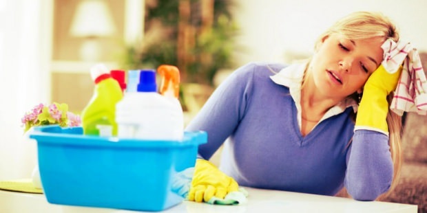 Savjeti za čišćenje kuće za radne žene