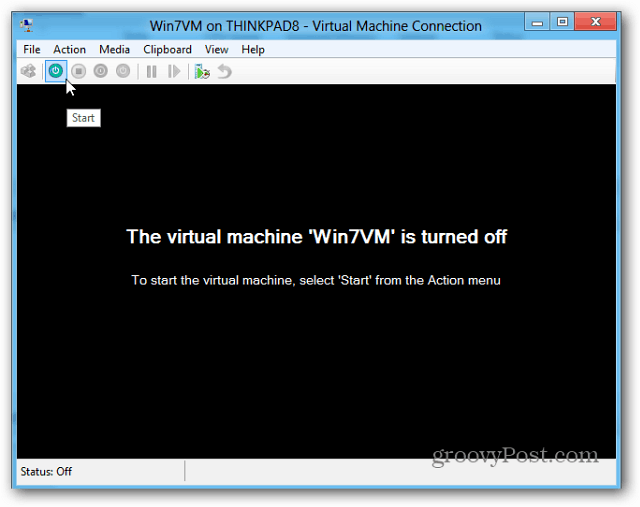 Napravite virtualni stroj s Hyper-V u sustavu Windows 8