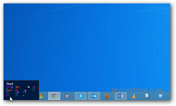 Pokrenite pločice Windows 8