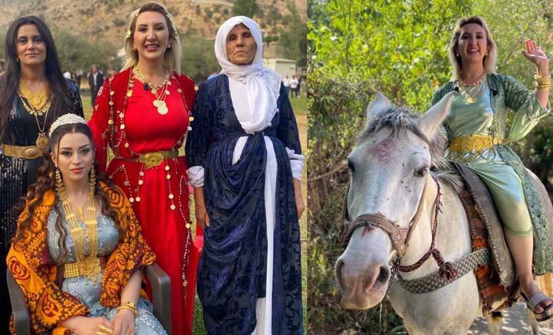 Bahar Kapıda je gošća plemenskog vjenčanja koje je ovog tjedna trajalo 2 dana i 2 noći u Şırnaku!