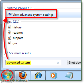 kako pregledati napredne mogućnosti performansi sustava u sustavu Windows 7