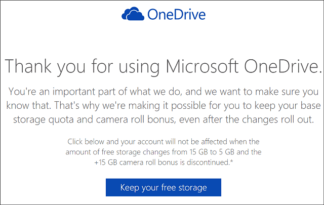 Čuvajte OneDrive 15 GB prostora za pohranu