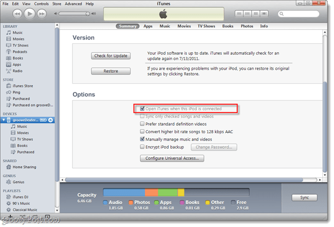 Kako zaustaviti iTunes iz automatskog pokretanja kada uključite svoj iPhone ili IPod