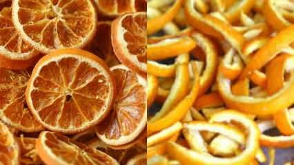 Kako se naranča suši? Načini sušenja povrća i voća kod kuće