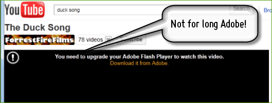 Gledajte YouTube bez instaliranja Adobe Flash Player-a