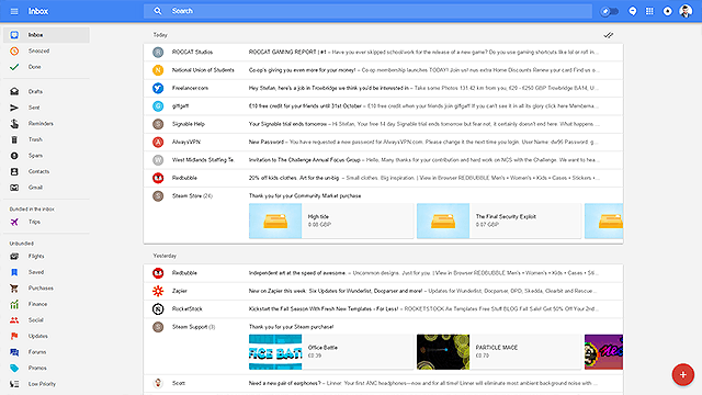 neuredan poštanski sandučić google gmail pretinac