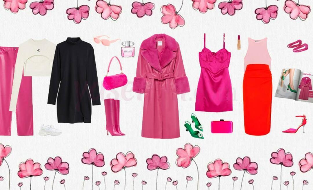 Kako napraviti kombinaciju kaputa? Kako kombinirati ružičastu boju?
