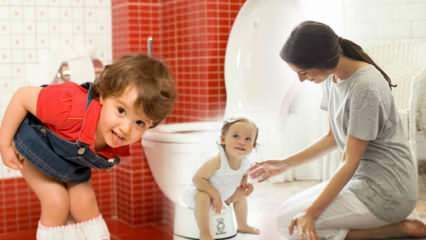 Kako staviti pelene na djecu? Kako djeca trebaju čistiti WC? Trening za toalet ..