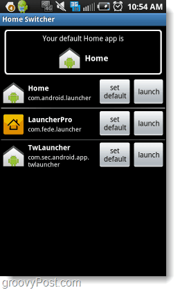 Android aplikacija za kućnu centralu