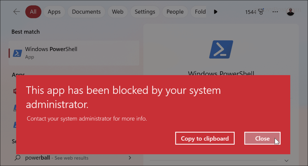 Blokirajte pristup stolnoj aplikaciji u sustavu Windows