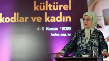Emine Erdogan je peta predsjednica KADEM-a. Međunarodni samit o ženama i pravdi