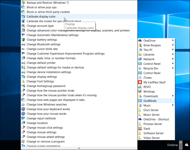 bog način Windows 10 traka sa zadacima
