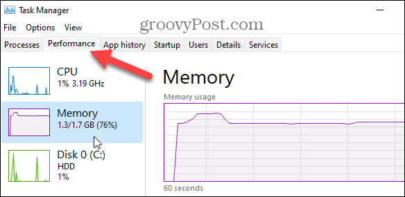 Pronađite dostupne memorijske utore u sustavu Windows 11