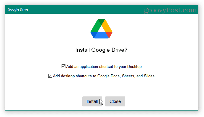 instalirati Google disk