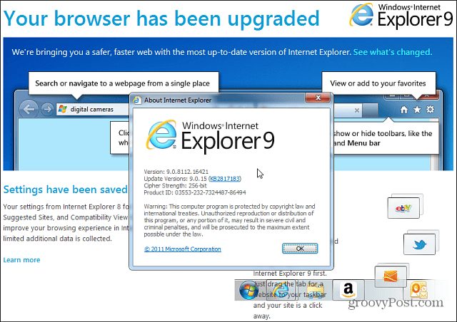 Kako deinstalirati pregled preglednika Internet Explorer 11 iz sustava Windows 7