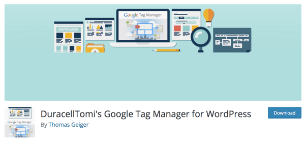 Chris preporučuje dodatak Google Tag Manager za WordPress tvrtke DuracellTomi.