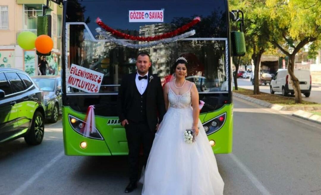 Autobus koji je koristila postao je automobil za mladenke! Par je zajedno krenuo u obilazak grada