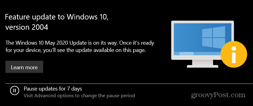 Windows 10 2004 na putu