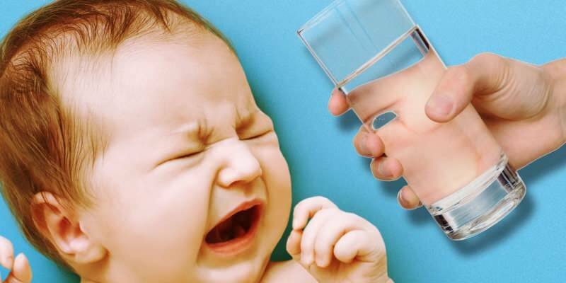 Potrošnja vode kod beba