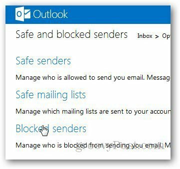 Outlook popis blokiranih 3
