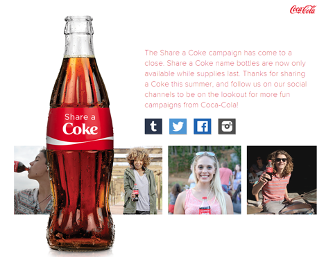 coca-cola dijeli sliku kampanje koka-kole