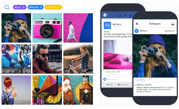 Yotpo vam omogućuje prikupljanje, kuriranje, označavanje i prikazivanje Instagram fotografija na društvenim mrežama i vašoj web lokaciji e-trgovine.