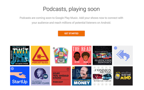 google play pozdravlja podcaste