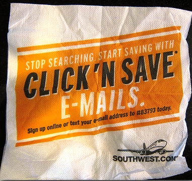 marketinška kampanja salveta e-poštom