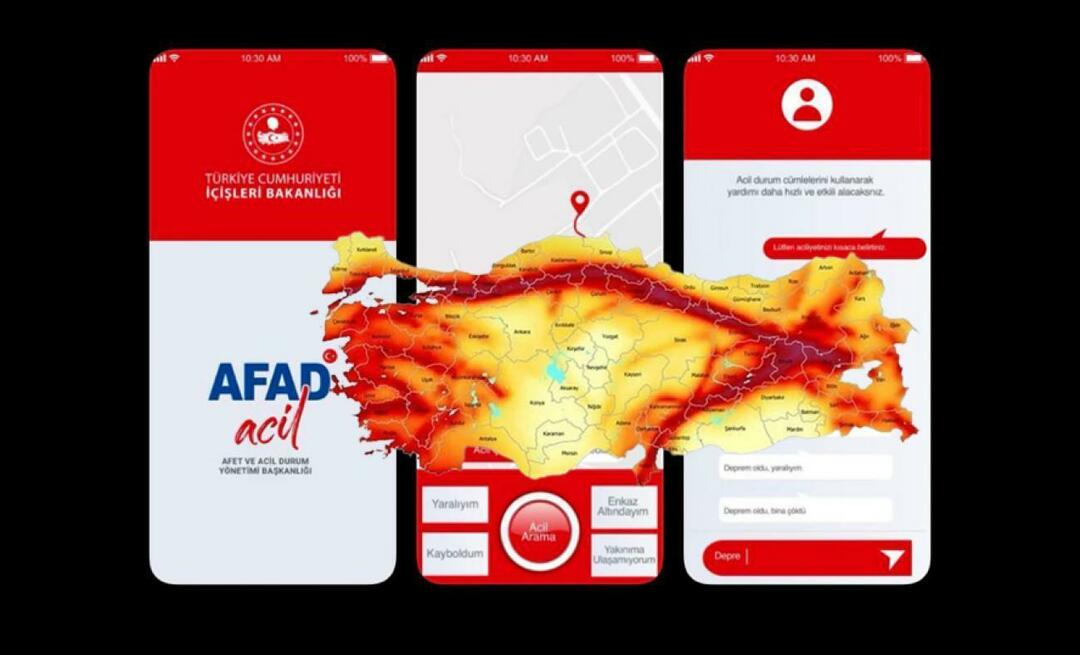 Ispituje li se opasnost od potresa kuće iz aplikacije AFAD? Aplikacija karte potresa iz AFAD-a