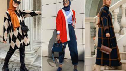 Modeli kardigan u hidžabu 2020-2021! Kako se kombiniraju kardigani?