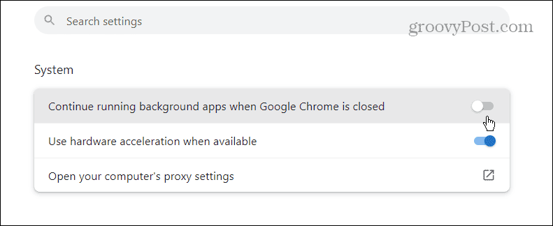 chrome pozadinske aplikacije