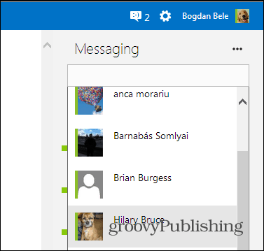 Skype HD Outlook instaliran dodatak za chat chat