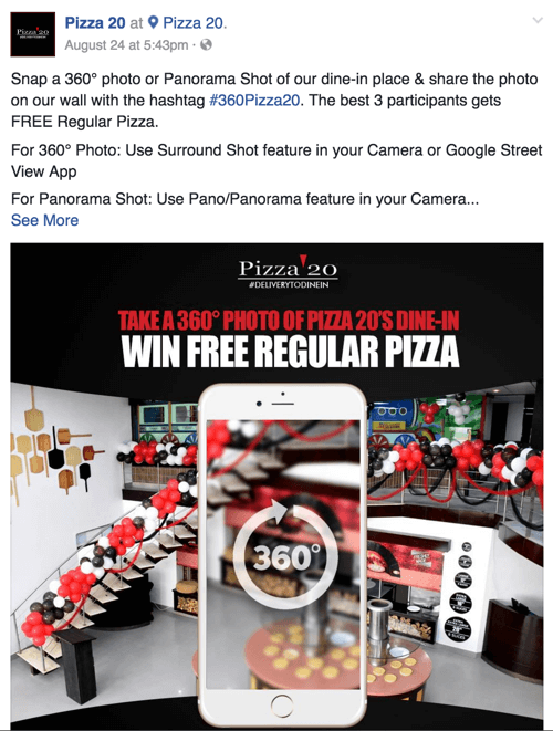 pizza 20 facebook 360 fotografija